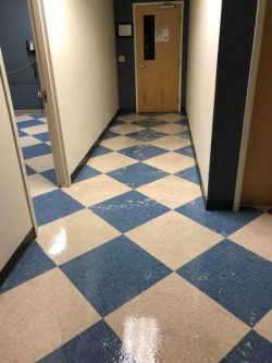Floor Stripping by Exclusive Cleaning Services LLC